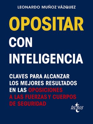 cover image of Opositar con inteligencia